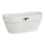 vibia campana wall basket 35cm silky white